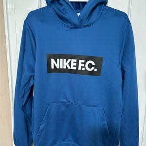 Nike F.C. Blue Hoodie Sweater